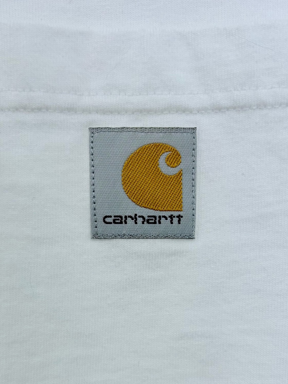 Carhartt Cropped White Pocket T Shirt